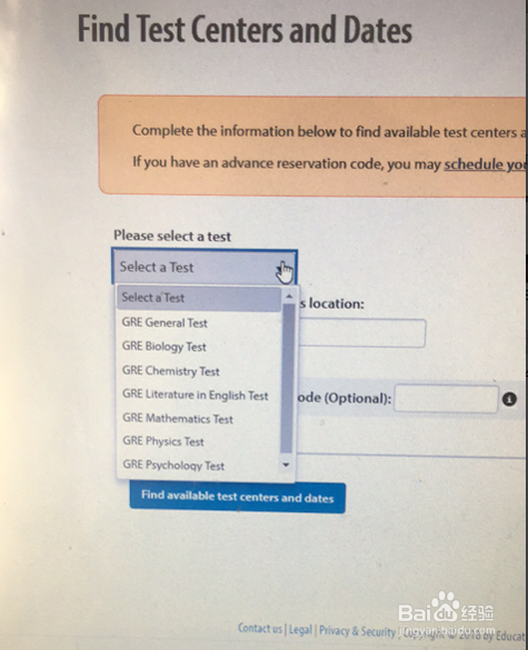 在英国如何注册GRE考试？