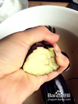 怎么做菊花茄子