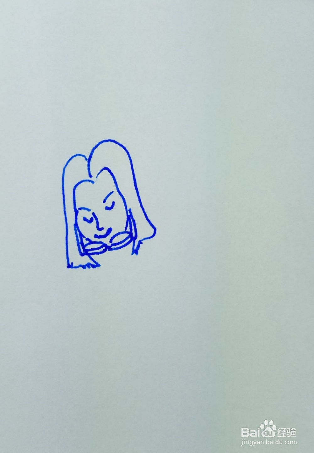 怎样画儿童简笔画走路点手机