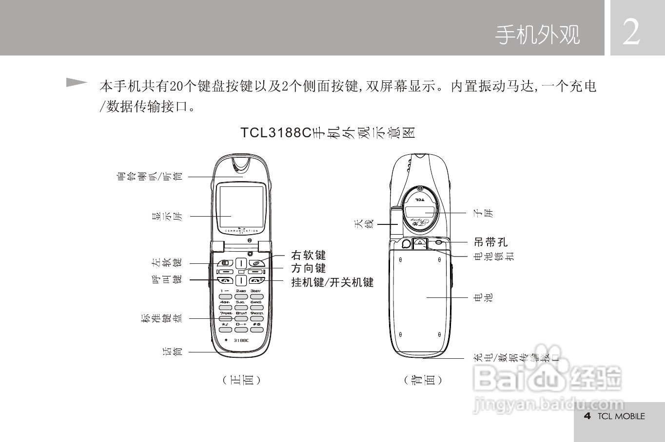 TCL 3188C手机使用说明书:[1]