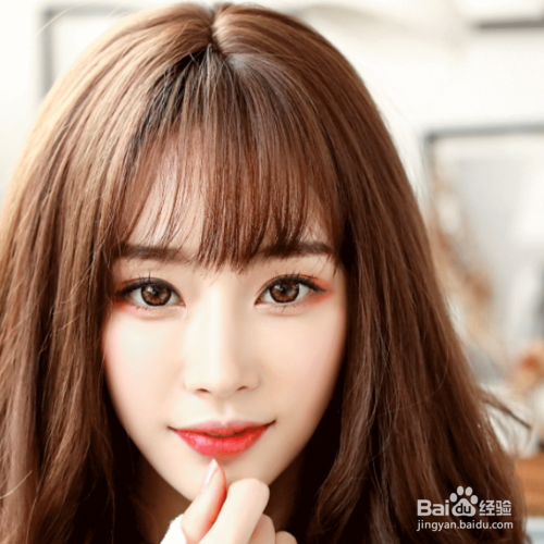 前面的刘海老是弯曲怎么弄