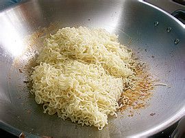 家常面条沙茶干捞面