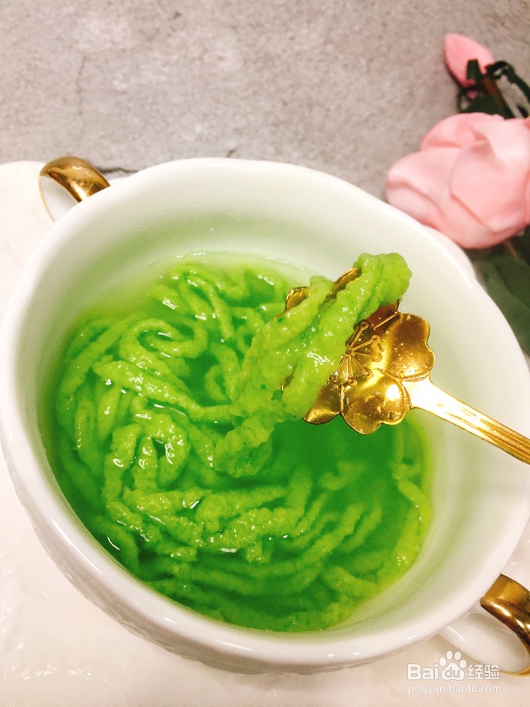 爽脆可口的坚果菠菜面线