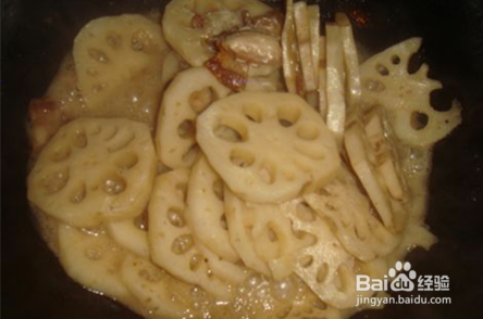 怎么炒藕片炒肉