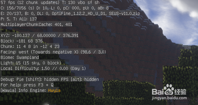 我的世界xyz轴怎么看