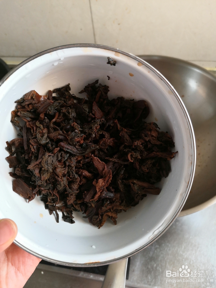 一个人做梅干菜烧肉