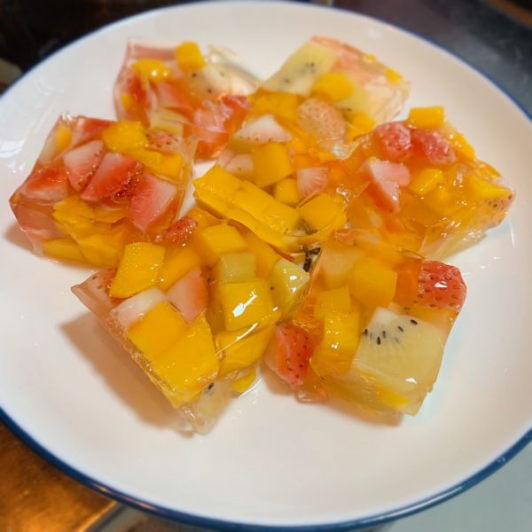 自制新鲜水果果冻