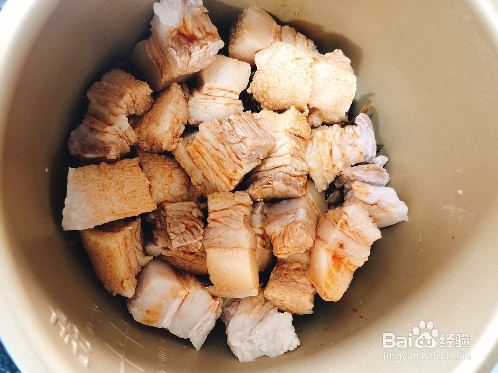 新手简单做梅干菜烧肉