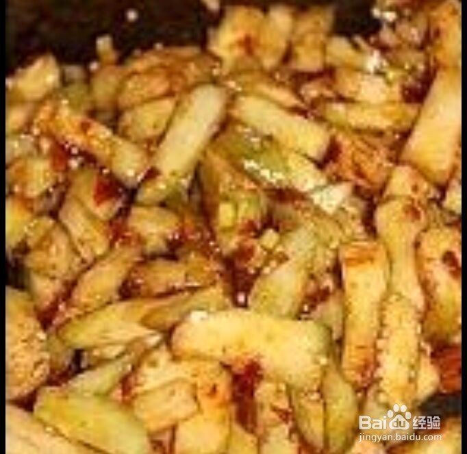 美味的鱼香茄子