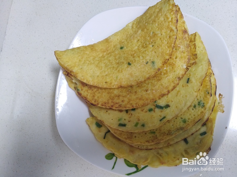 鸡蛋葱油饼，简单又美味！