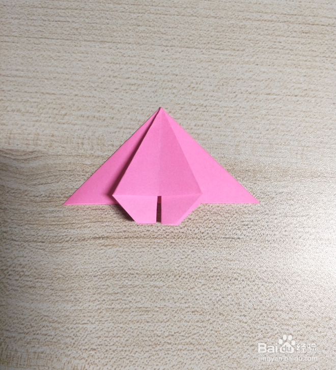 折纸：蝴蝶结书签