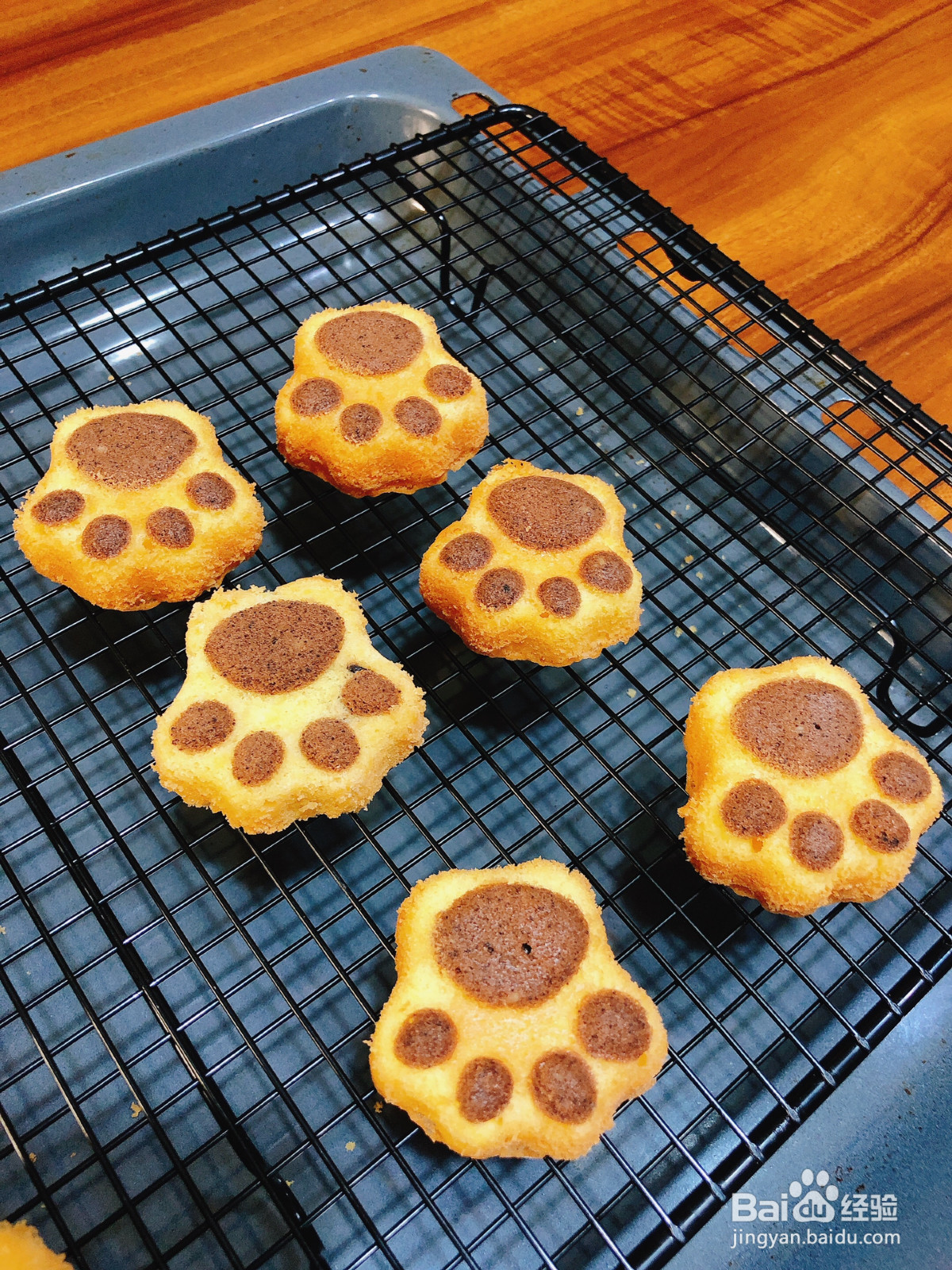 猫爪小蛋糕的做法