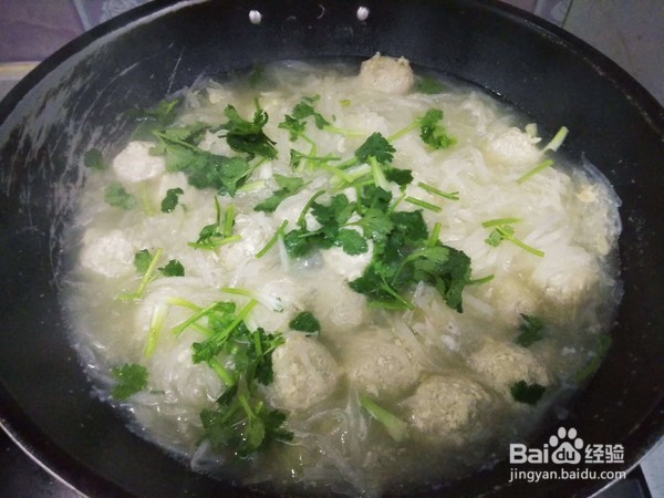 营养好喝的白萝卜丸子汤