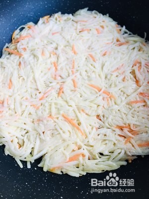 超绝美味土豆丝煎饼