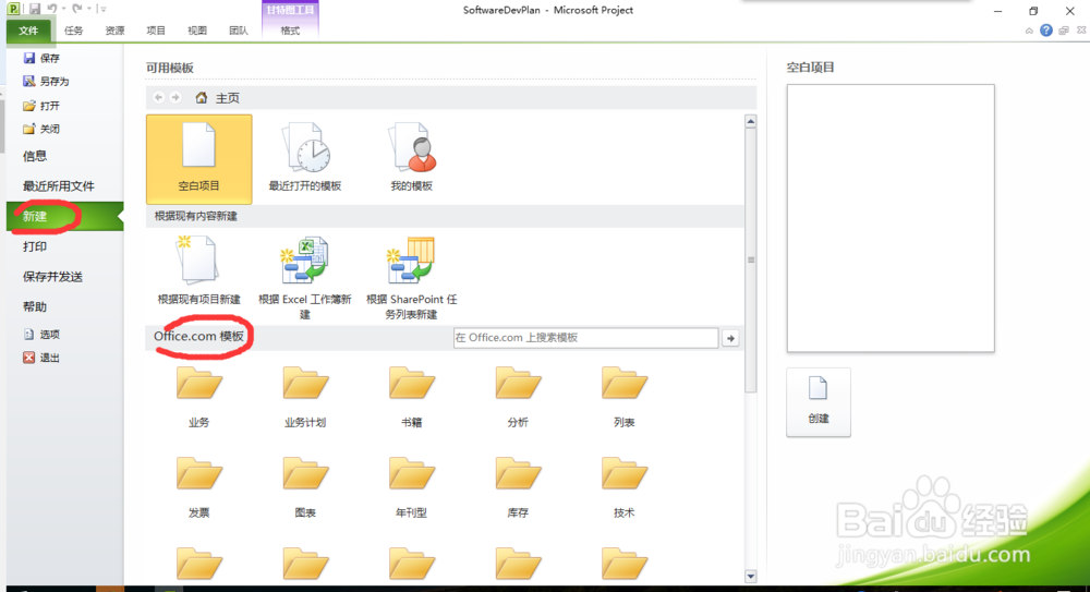 project2010使用教程