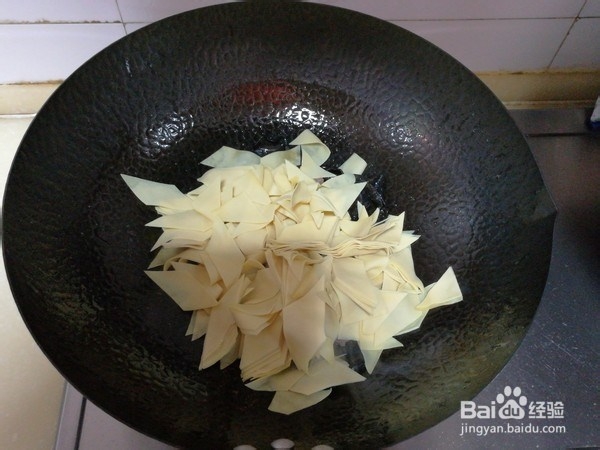 家常菜-牛肉炒干豆腐