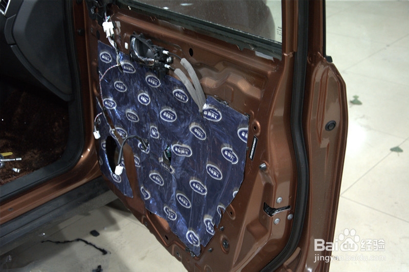 新款奇骏全车隔音加德国彩虹