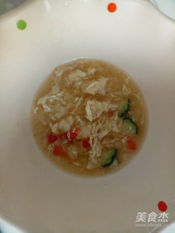 西红柿蛋花疙瘩汤