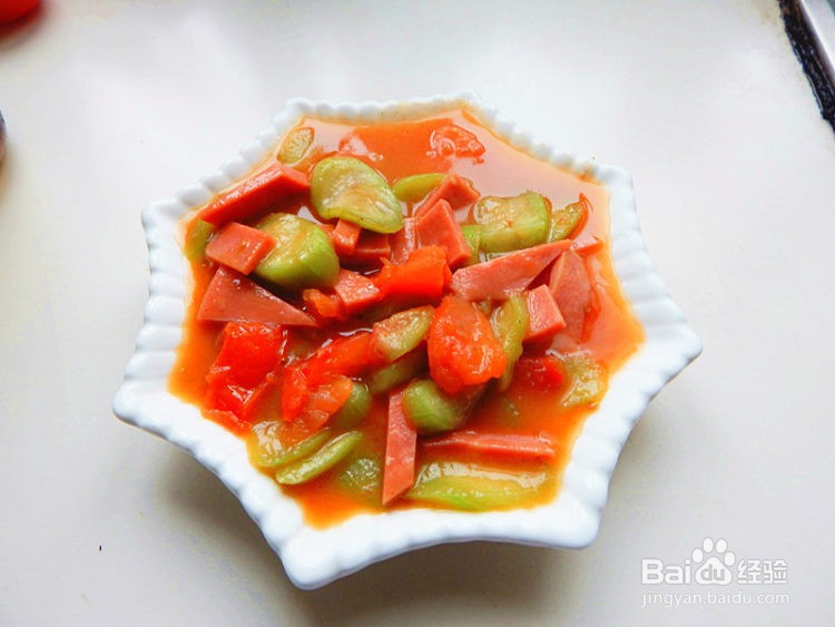 丝瓜炒西红柿怎么做