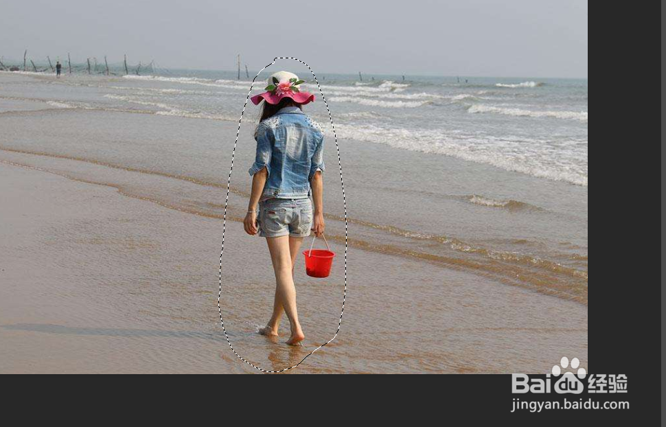 PS（photoshop cc 2019）如何去除风景中的人物