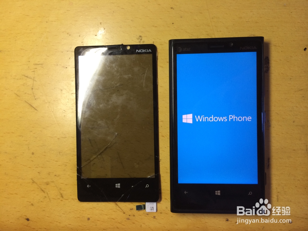 诺基亚Lumia920更换外屏玻璃