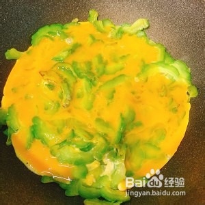 如何做好吃苦瓜煎蛋