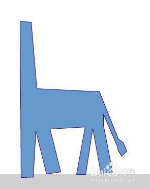 flash如何绘制卡通长颈鹿的教程