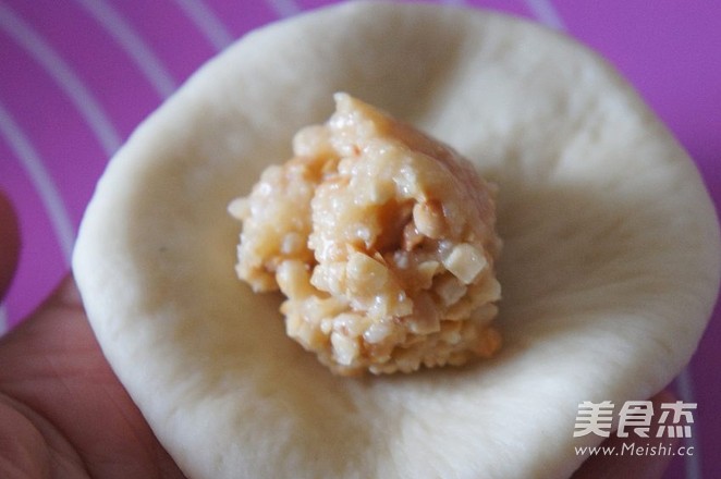 花生椰蓉馅早餐包