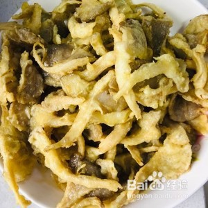 下酒菜椒盐蘑菇