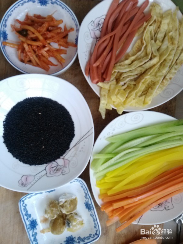 教你如何简单制作紫菜包饭