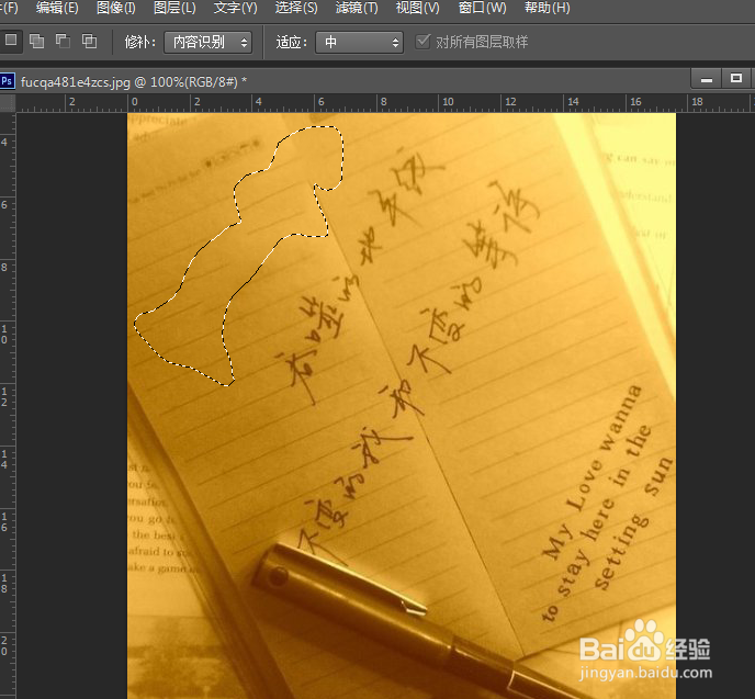 PhotoShop初学者之修补工具的使用