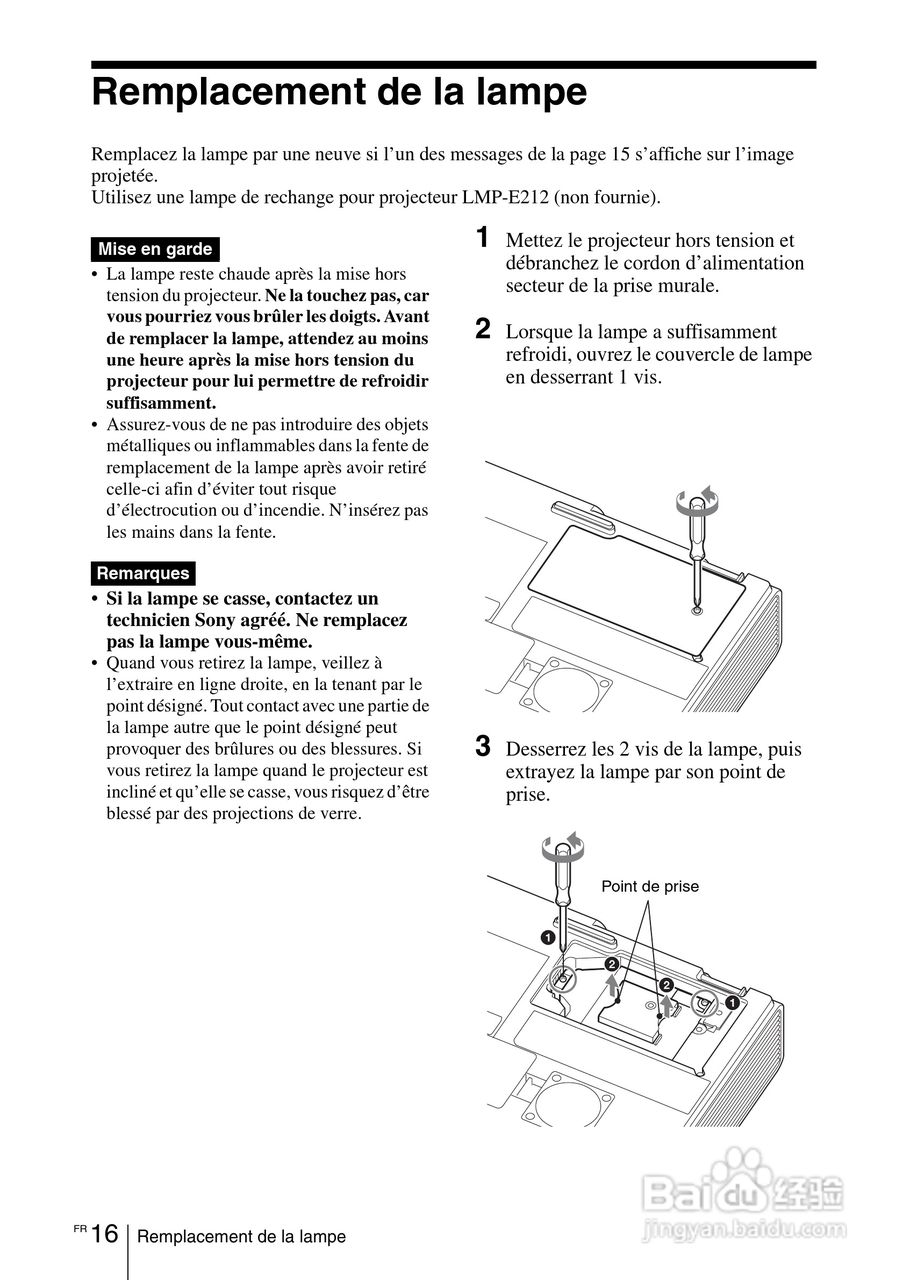 SONY VPL-EW275投影机说明书:[6]