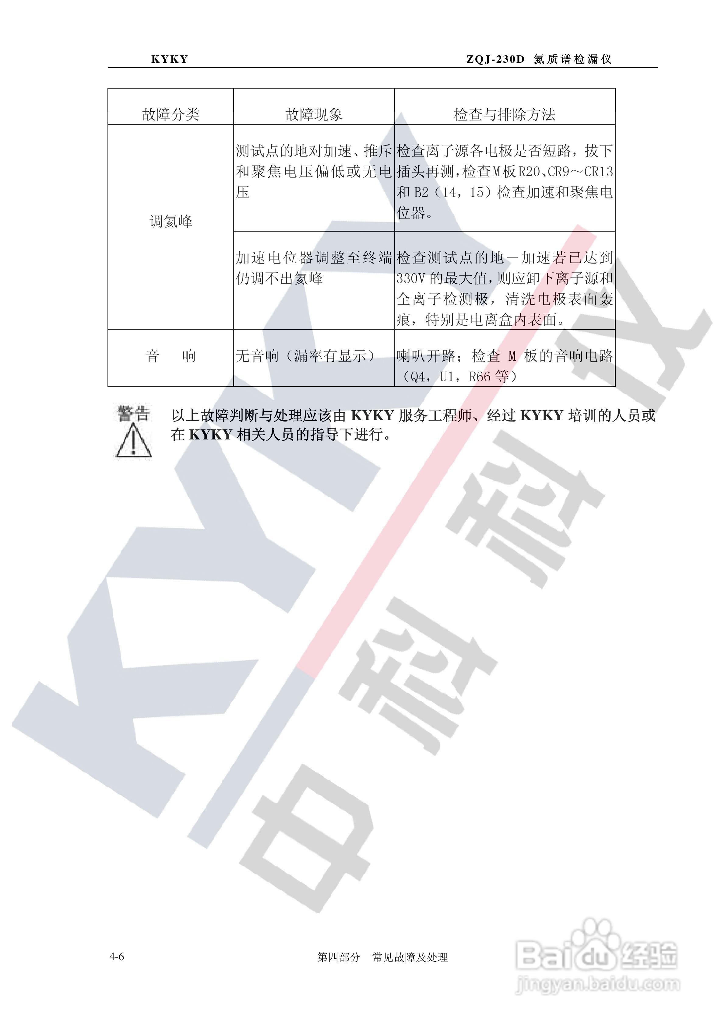 ZQJ-230D型氦质谱检漏仪使用说明书:[5]