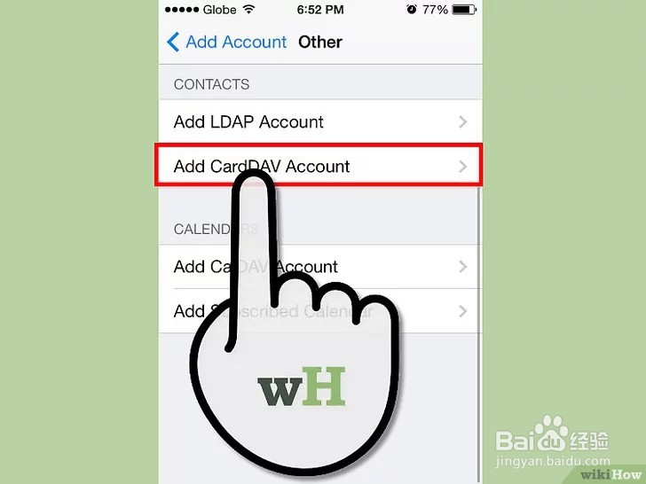 如何在iOS5或6上将苹果手机通讯录同步到Gmail