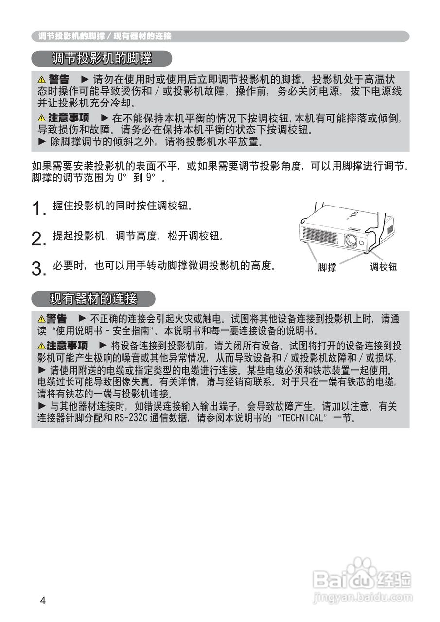 日立 PJ-LC7投影机说明书:[7]
