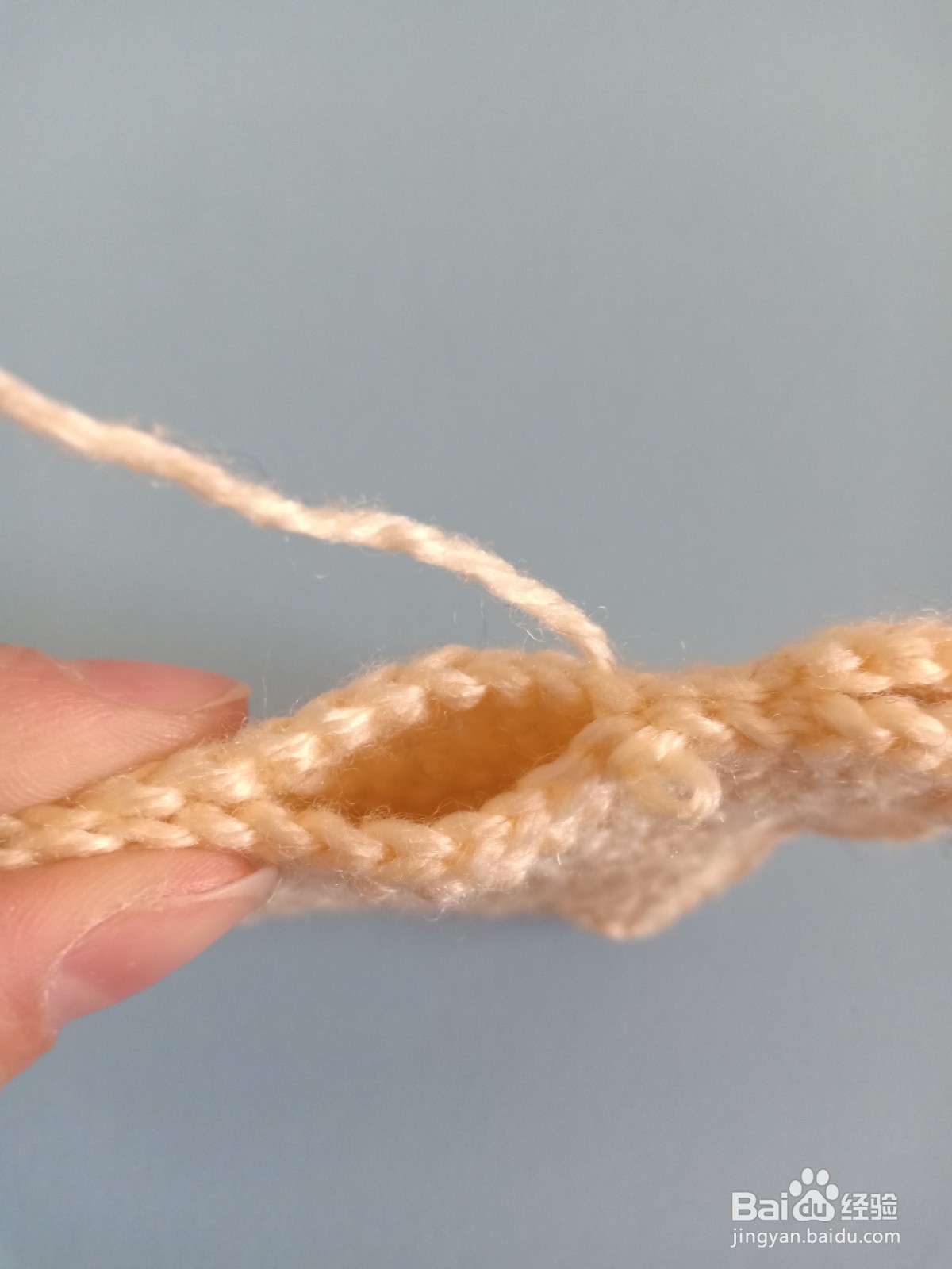 猫爪手套编织教程