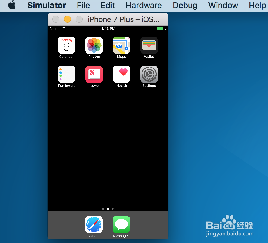 IOS开发，如何调整XCode手机模拟器的屏幕大小？