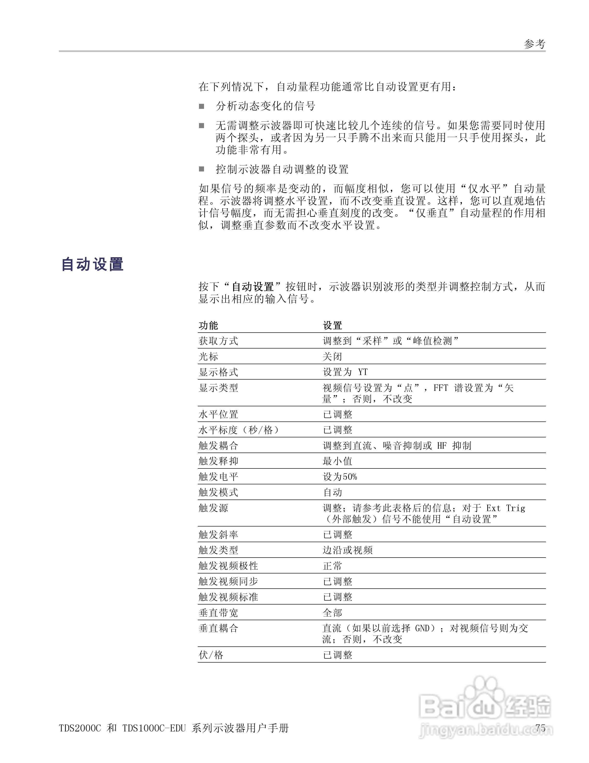 泰克TDS1012C-EDU数字存储示波器用户手册:[10]