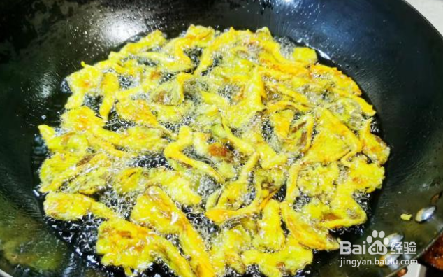 炸平菇的家常做法