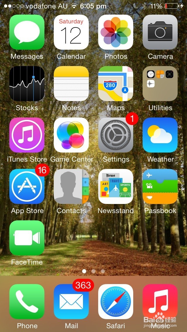 如何将iPhone 5从中文菜单切换成英文语言