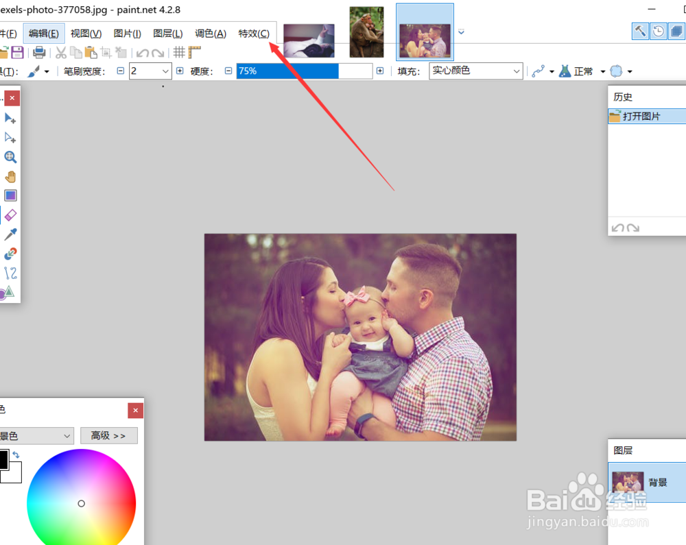 怎么使用paintnet的julia分形功能