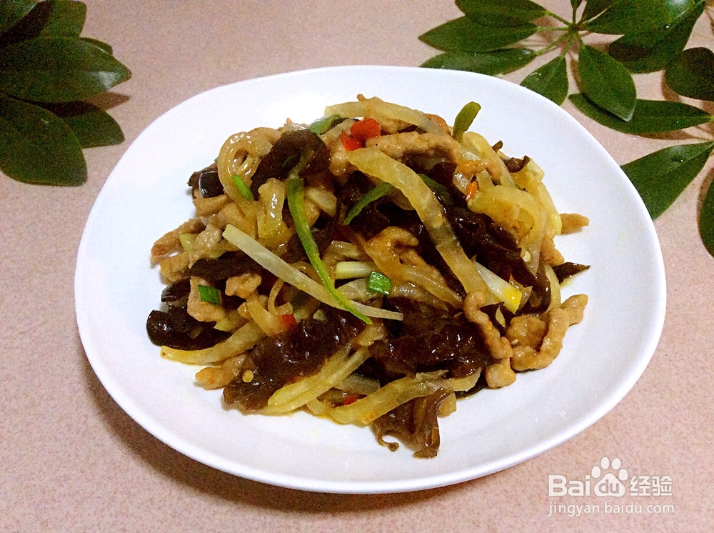 苤蓝鱼香肉丝的做法