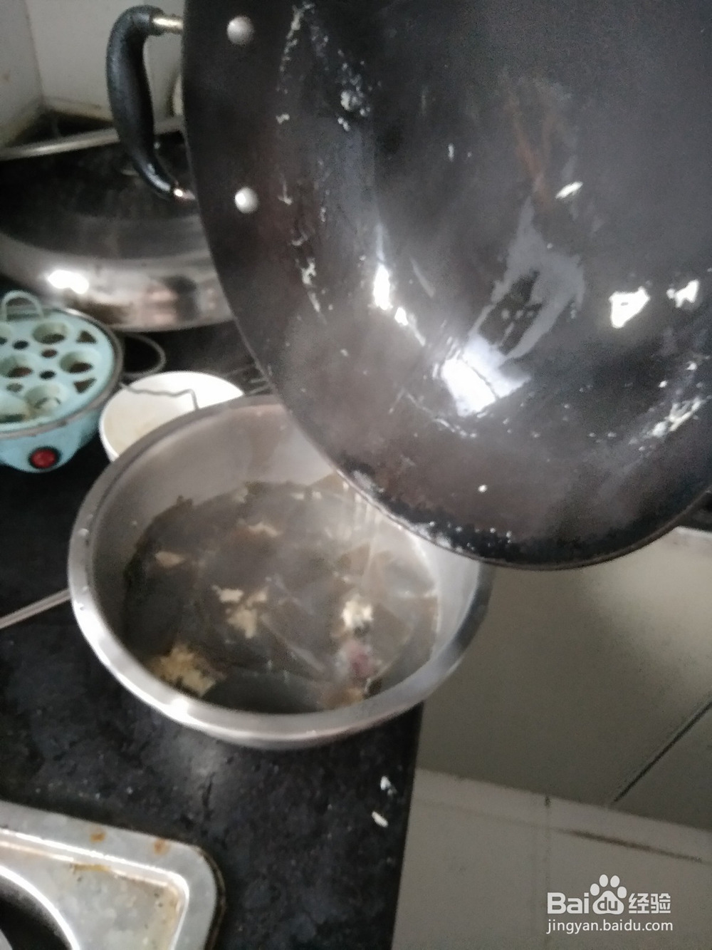 海带鸭蛋清汤