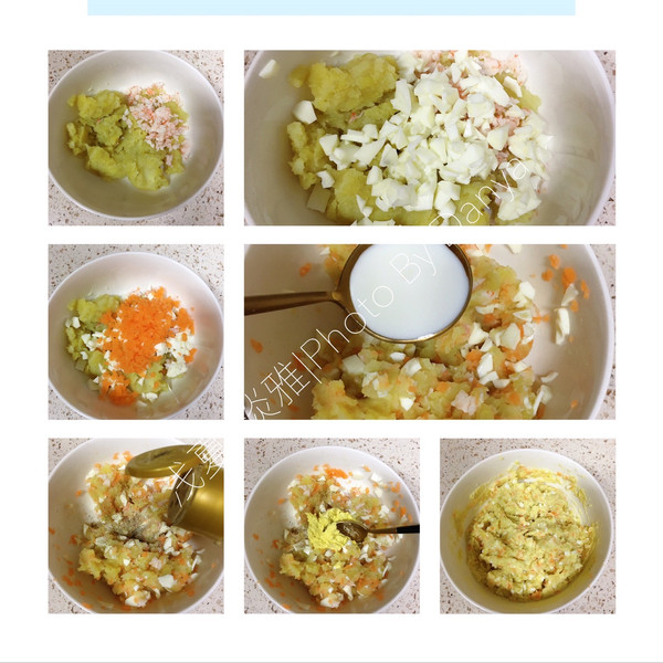 杂蔬土豆泥吐司