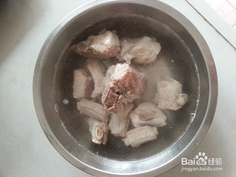 自制冬瓜炖排骨制作方法