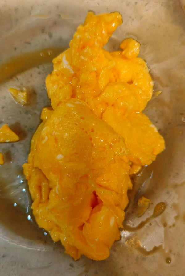 蔬菜鸡蛋肉末发面小软饼