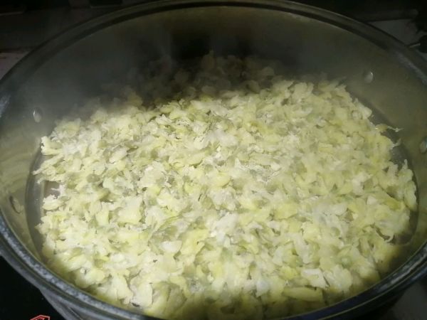 清香可口美味蒸槐花