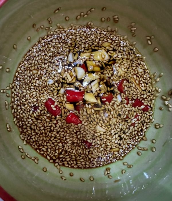 凉拌素菜减脂香菇油麦菜好吃到爆减脂