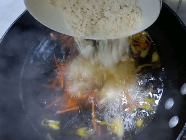 菠菜蛋花疙瘩汤