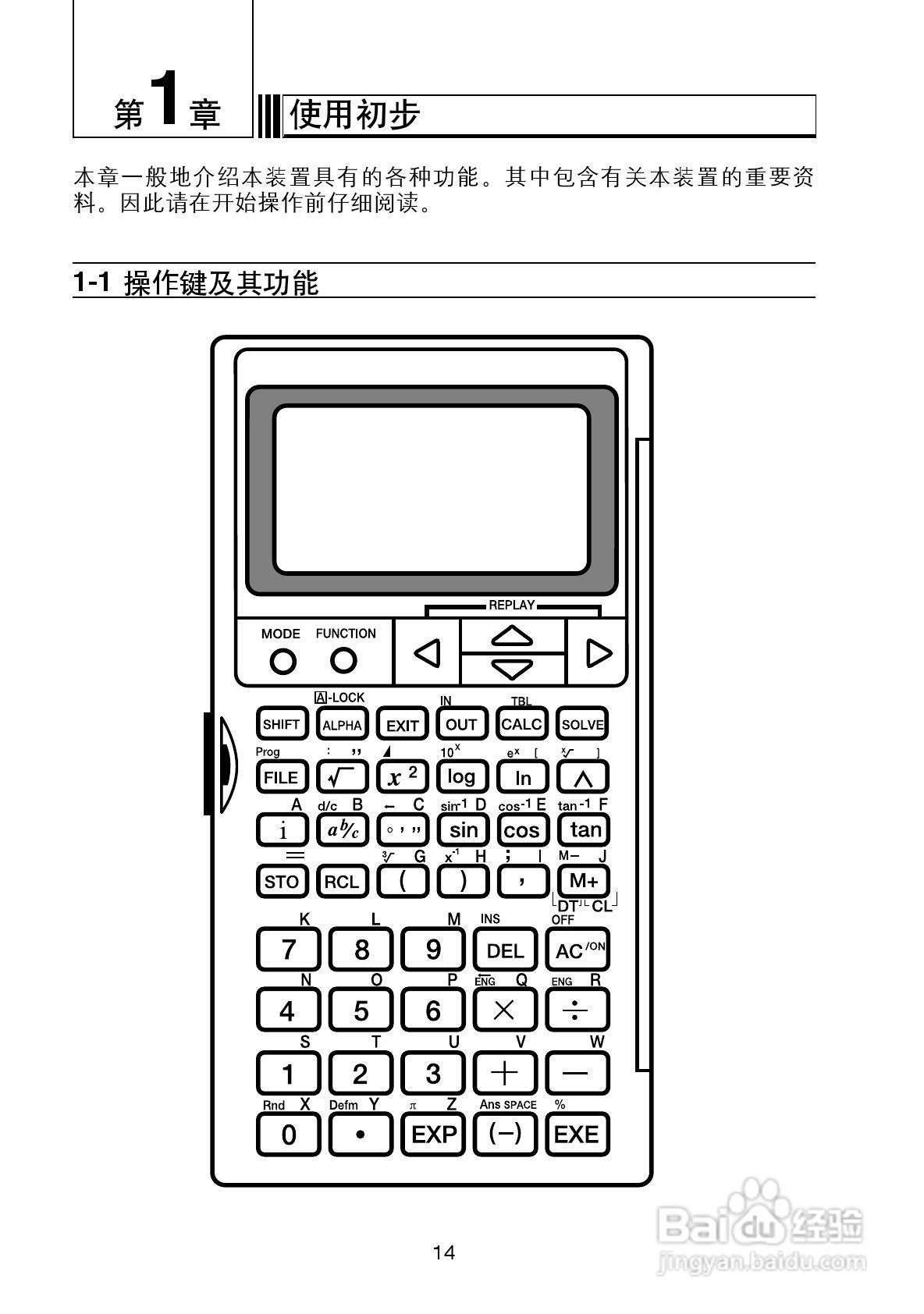Casio FX-4800P型科学计算器说明书:[2]